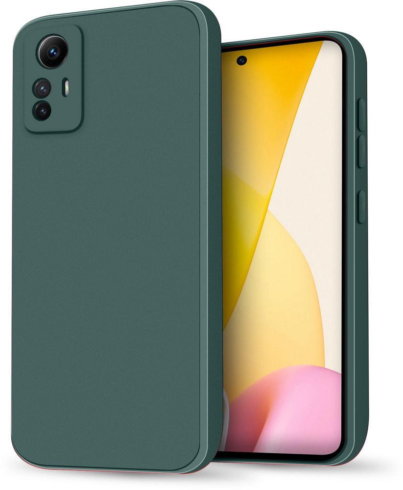 Силиконовый чехол HardCorner Xiaomi 12 Lite (с микрофиброй) Green (34825-08)