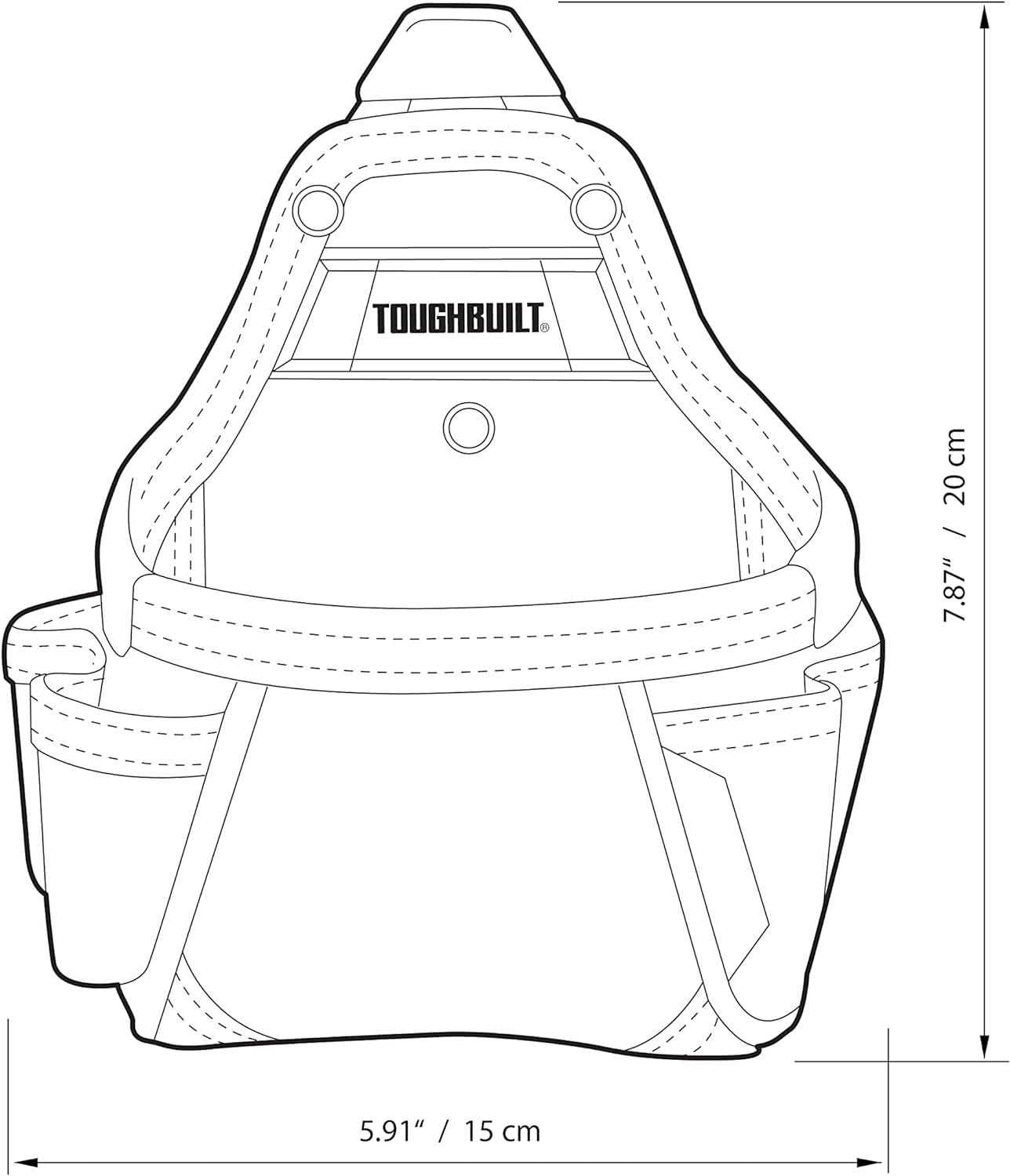 Сумка для інструментів ToughBuilt (TB-CT-25-BEA) - фото 8 Сумка для інструментів ToughBuilt (TB-CT-25-BEA) - фото 8