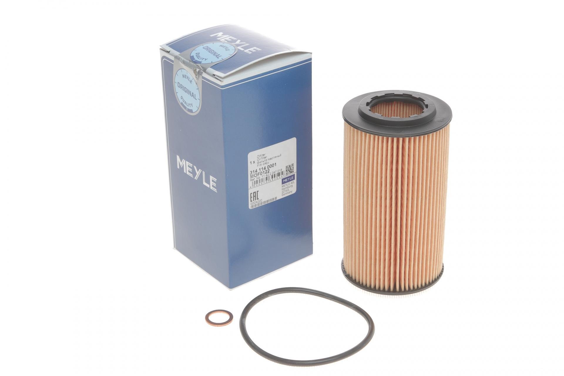 Фільтр масляний Meyle для BMW 3 E46/5 E39 00-05- (314 114 0001)