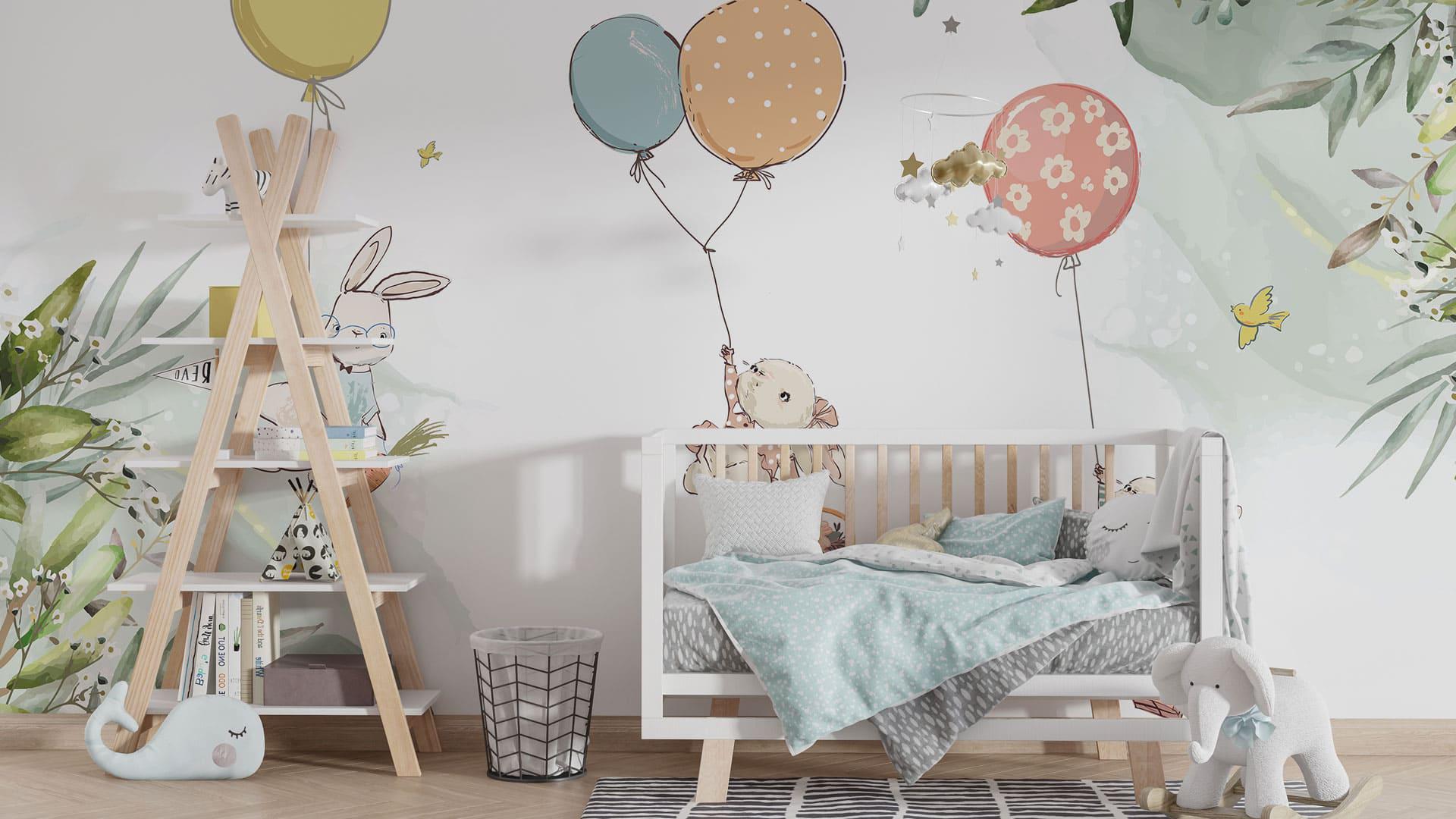 Фотообои флизелиновые Styleo Print-walls Веселая кроличья компания 0867 300х200 см (Pw-0867)