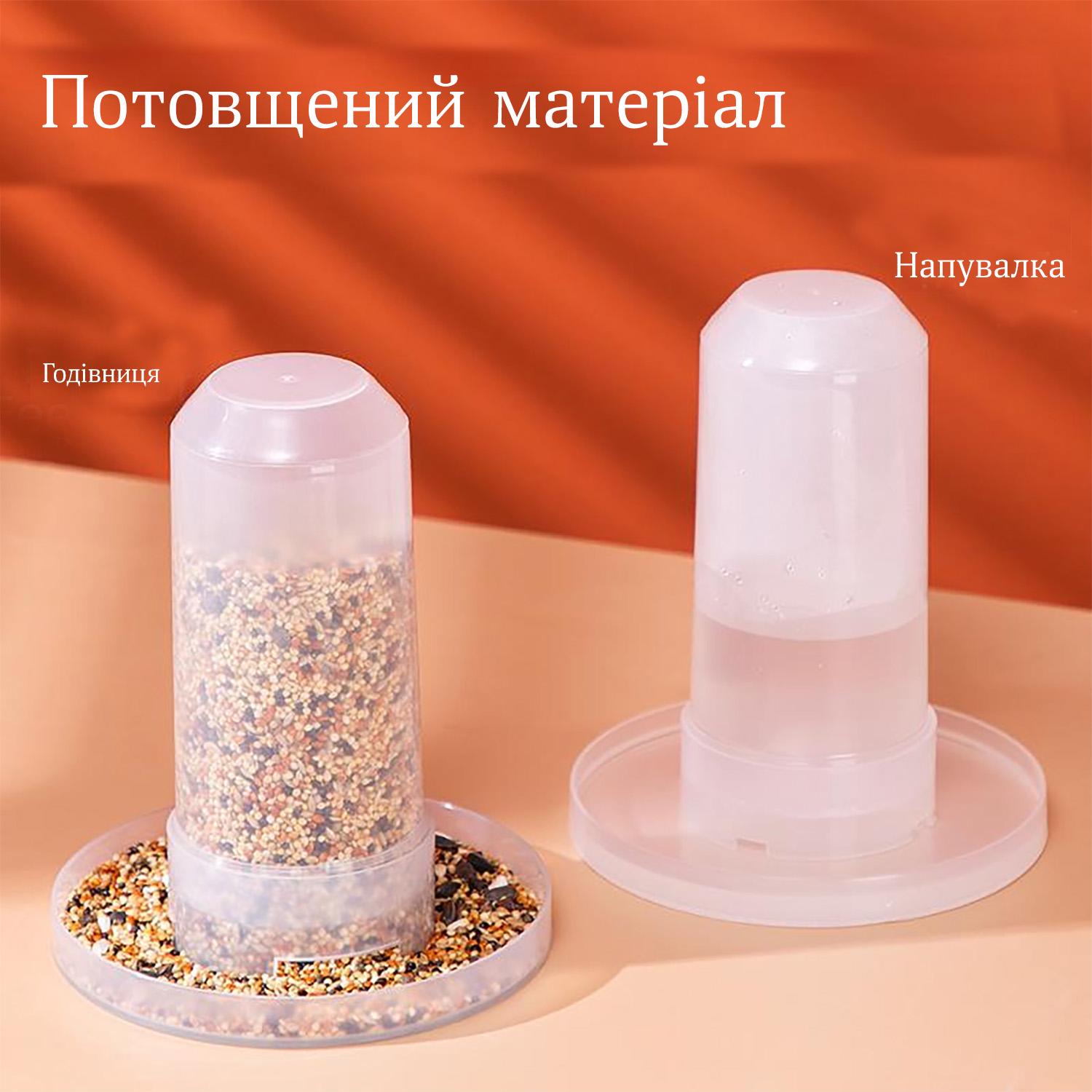 Годівниця автоматична для птахів 350 мл (87354) - фото 10