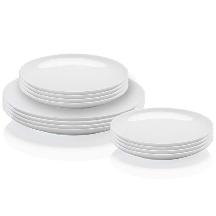 Столовий сервіз Arzberg Cucina сімейний 12 пр. Білий (33497510)