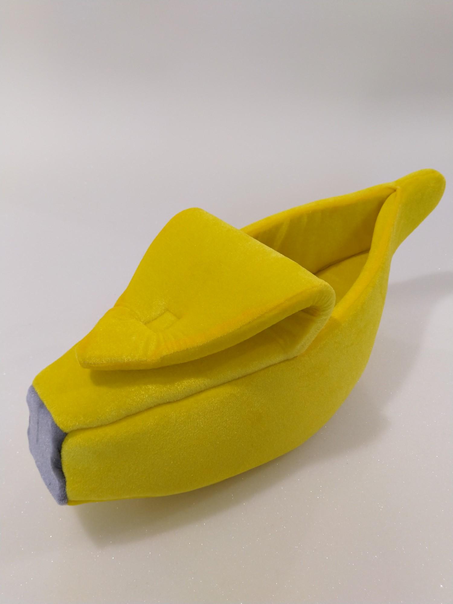 Домик-лежак для кошек и собак Luх home Банан 53,5х23х27 см Желтый (26857120) - фото 2 Домик-лежак для кошек и собак Luх home Банан 53,5х23х27 см Желтый (26857120) - фото 2
