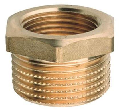 Футорка Н/В BSP 1 1/2" х BSP 1" латунь (27615680)
