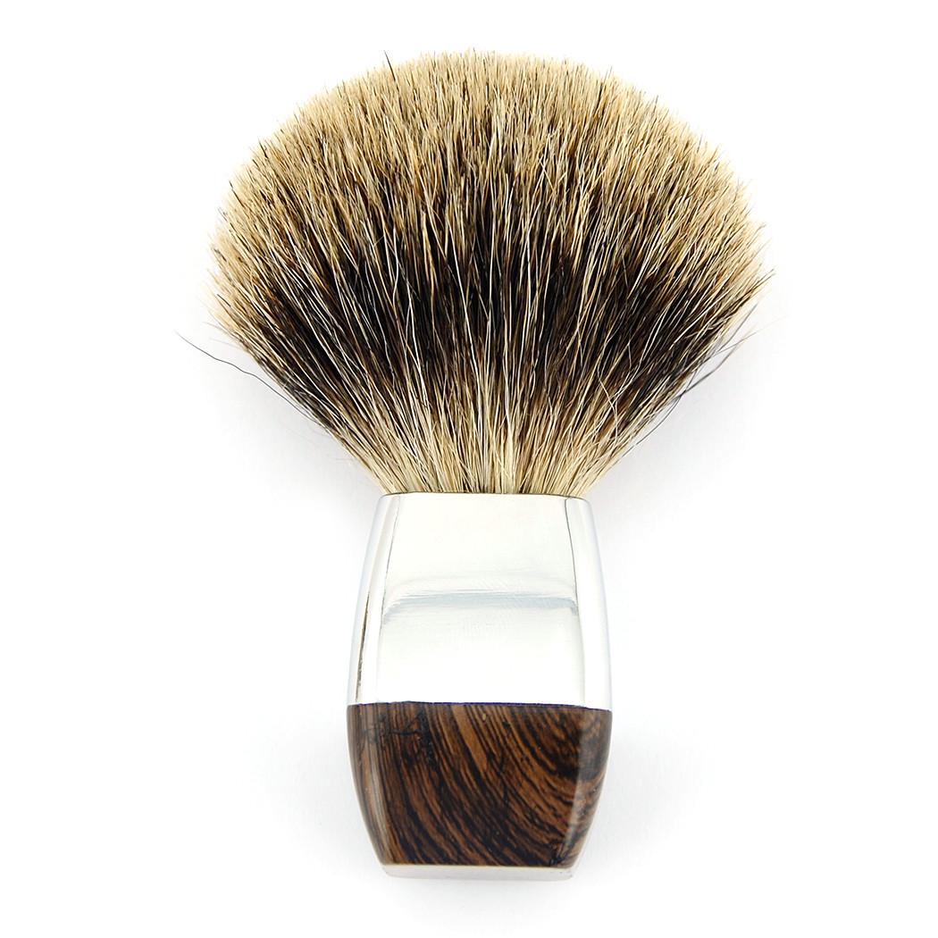Помазок для бритья с барсучьим ворсом 103х23 мм - фото 2