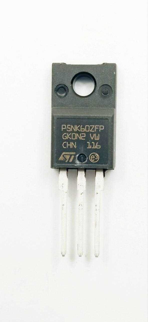 Транзистор STP5NK60ZPF 5A 600V (07494)