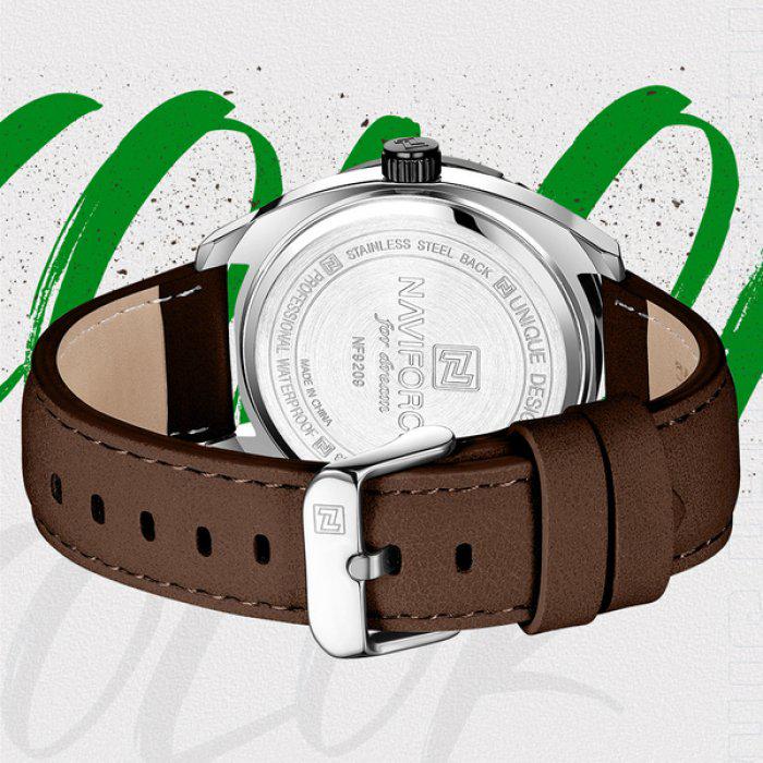 Часы наручные мужские Naviforce Forest Brown (1117) - фото 11 Часы наручные мужские Naviforce Forest Brown (1117) - фото 11