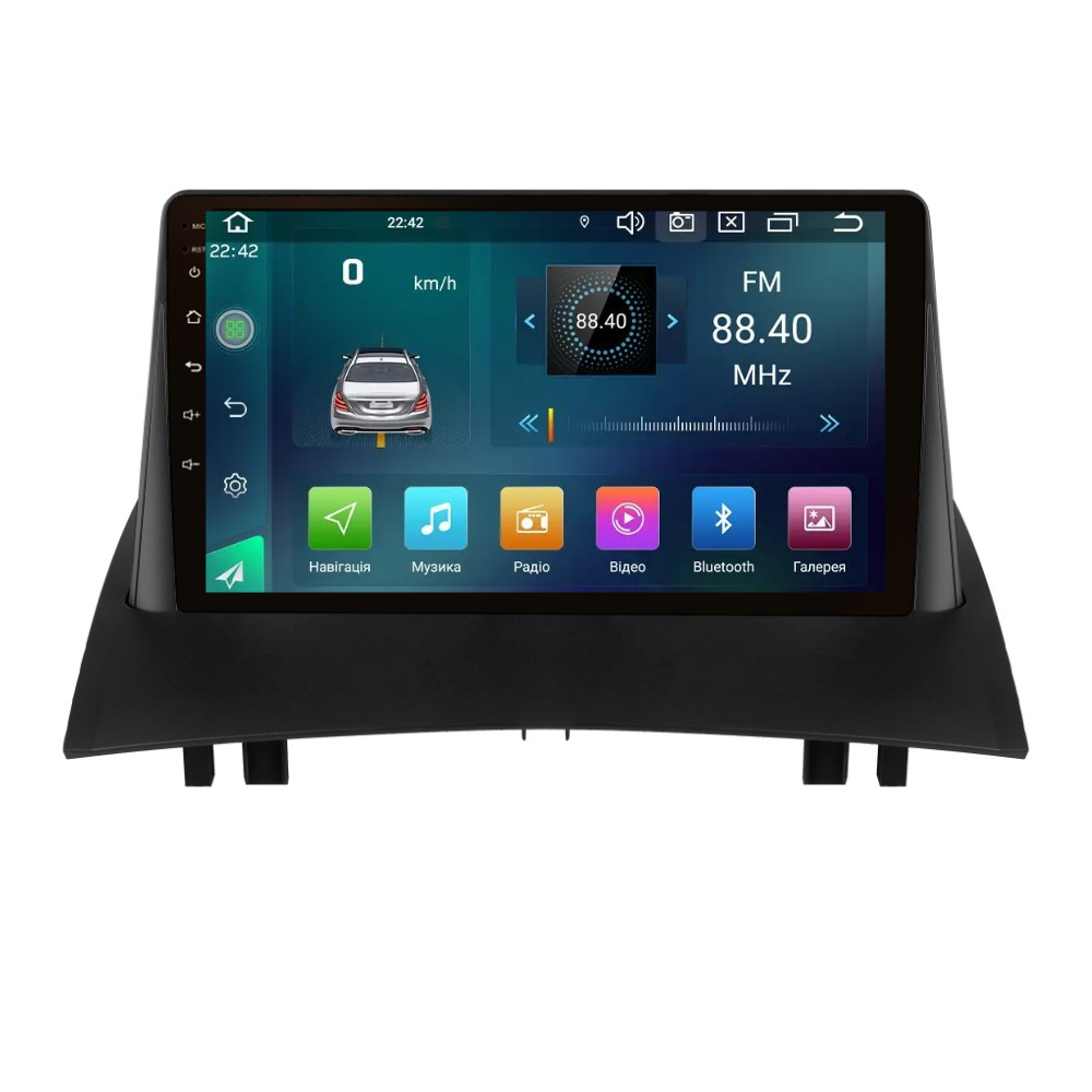 Магнитола штатная CYCLONE C9-003 DSP Carplay 3/32 GB для Renault Megane 2 2003-2009 г. (AR-81501)