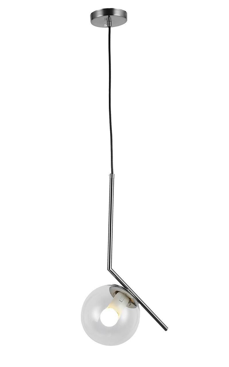 Подвесной светильник Levistella 9163814-1 CR+CL Хром/Прозрачный (1887932469)