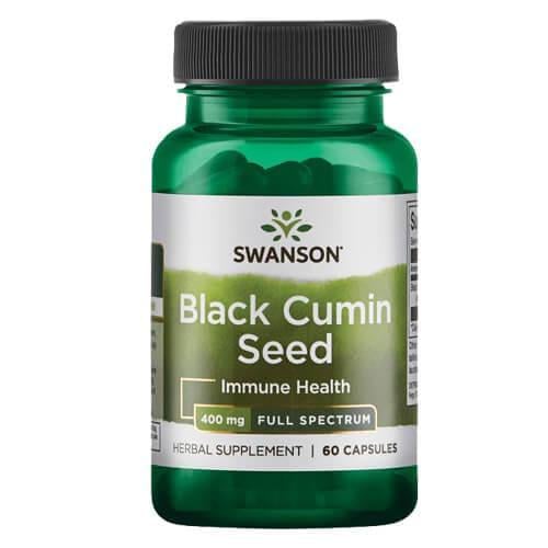 Чорний кмин Swanson Black Cumin Seed 400 мг 60 caps (SW1361)