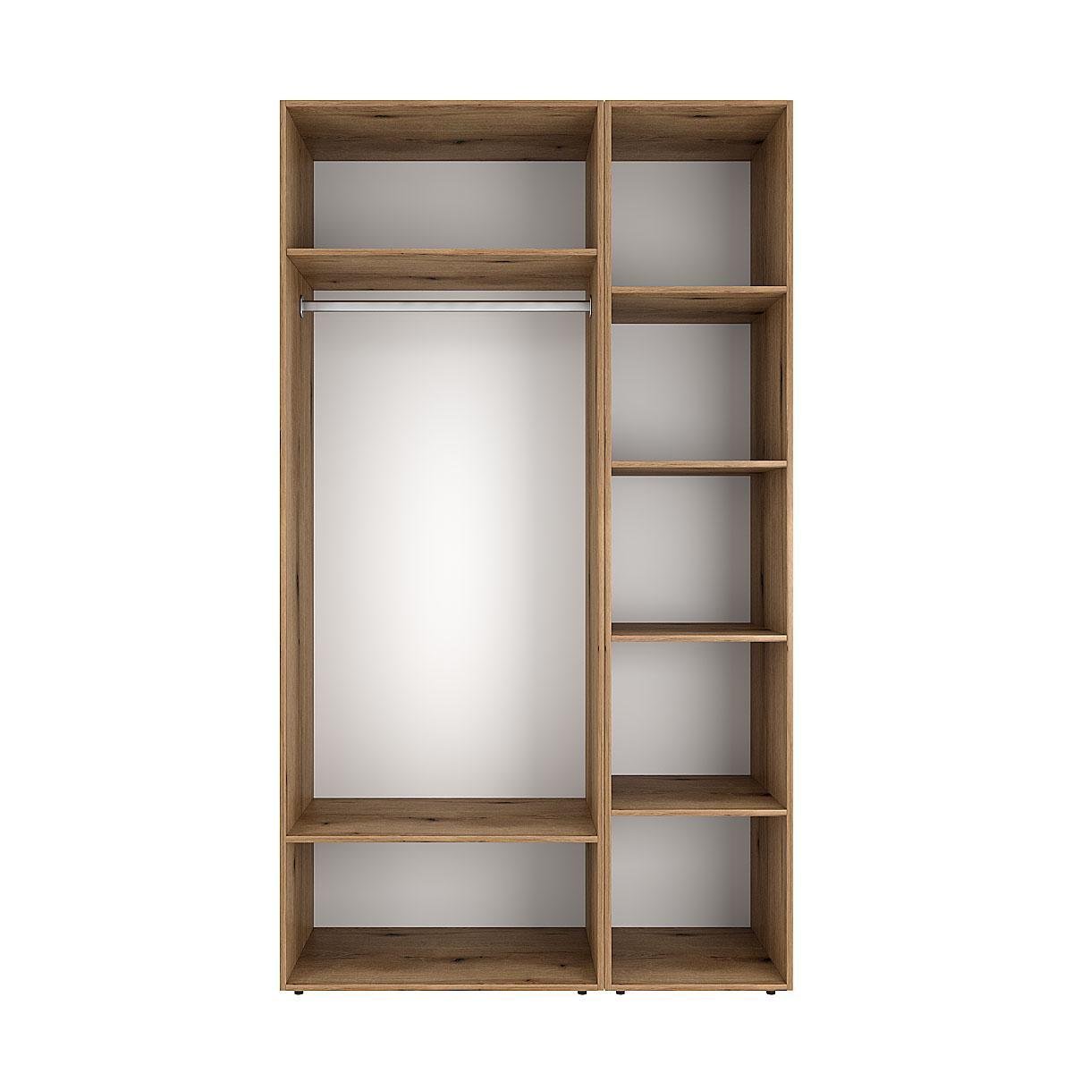 Шкаф распашной комбинированный ART IN HEAD №12 Light 1200x500x2200 мм Дуб Эвок прибрежный (GALTK01210000000) - фото 2 Шкаф распашной комбинированный ART IN HEAD №12 Light 1200x500x2200 мм Дуб Эвок прибрежный (GALTK01210000000) - фото 2