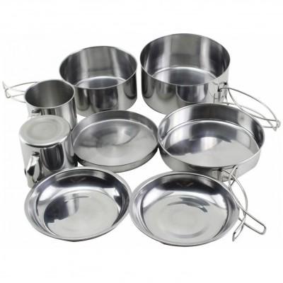 Набор посуды Highlander Peak Weekender Cookware Kit Metallic (1073-925854)