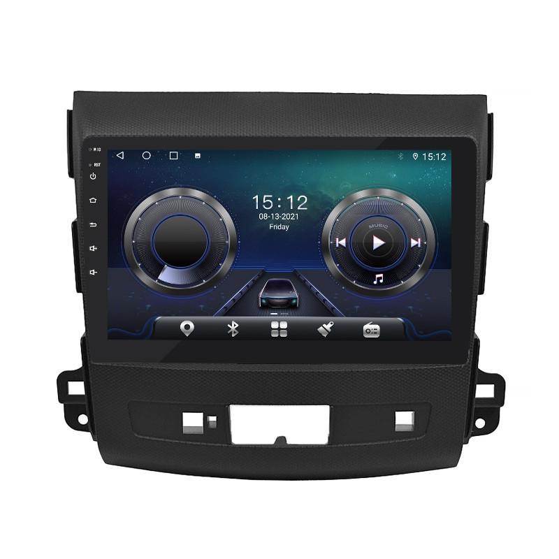Магнитола штатная Lesko для Peugeot 4007 2007-2012 экран 9" 4/32Gb/ 4G/ Wi-Fi/ CarPlay Premium GPS Android