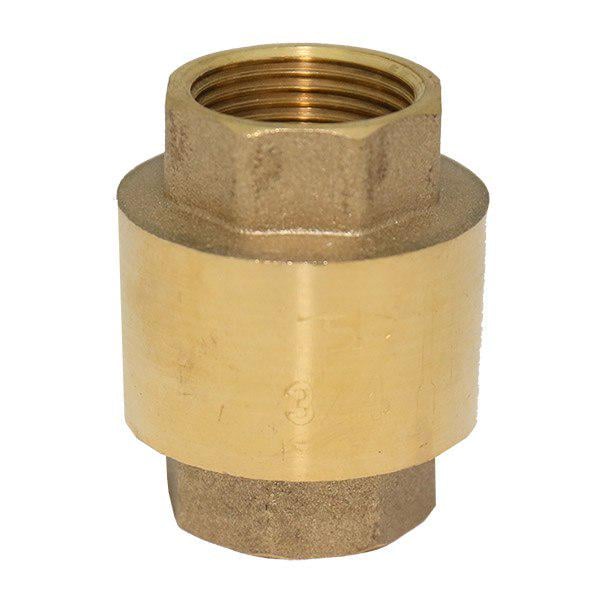 Обратный клапан Solomon латунный шток 1"х1/2" (81392)