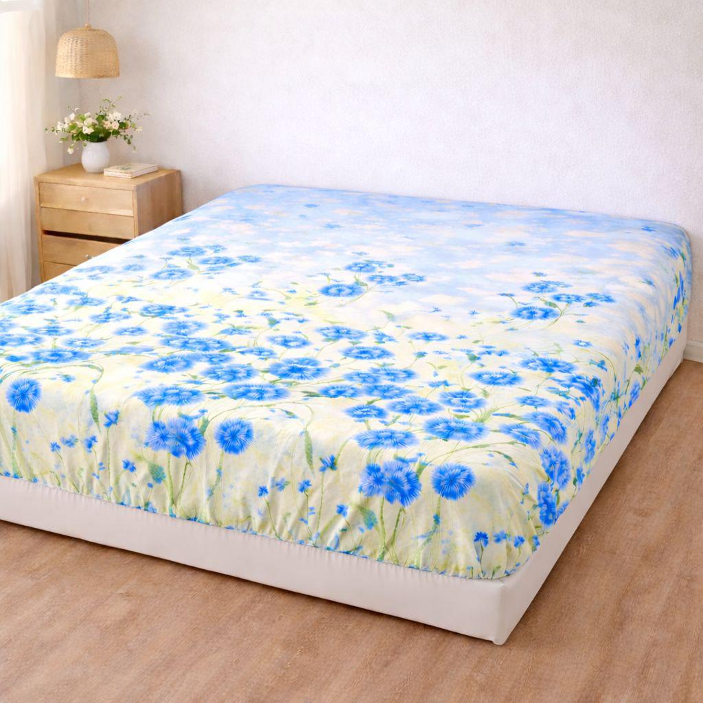 Простынь на резинке Summer Field бязь 160х190х25 см (207946471)