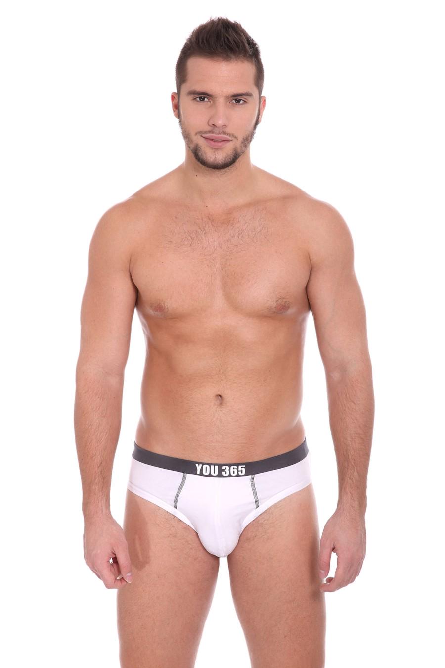 Трусы слип 365 YOU р. 46/S Белый (23655) Трусы слип 365 YOU р. 46/S Белый (23655)