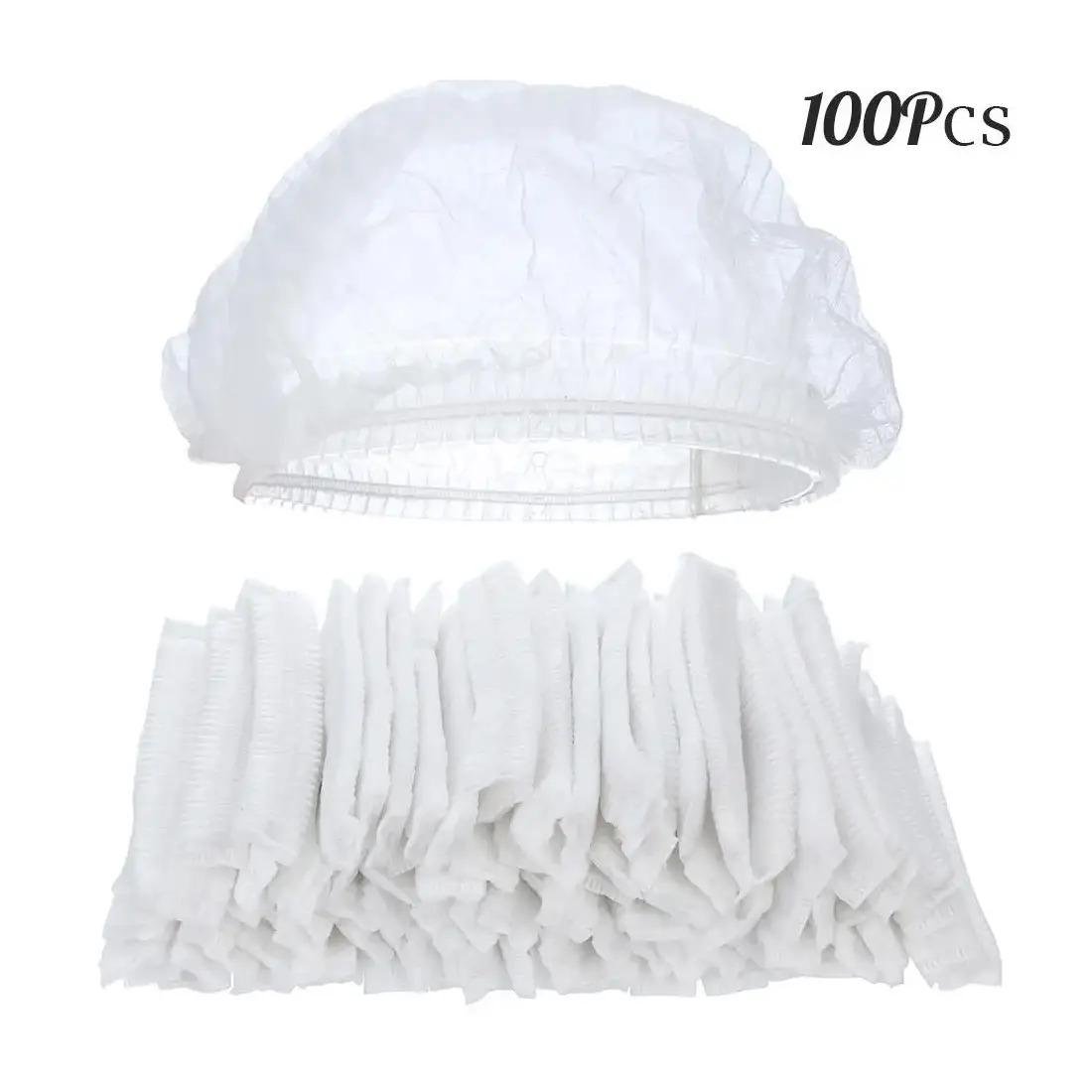 Шапочка медична одноразова гармошка на подвійній гумці 100 шт. Білий (102201) - фото 3 Шапочка медична одноразова гармошка на подвійній гумці 100 шт. Білий (102201) - фото 3