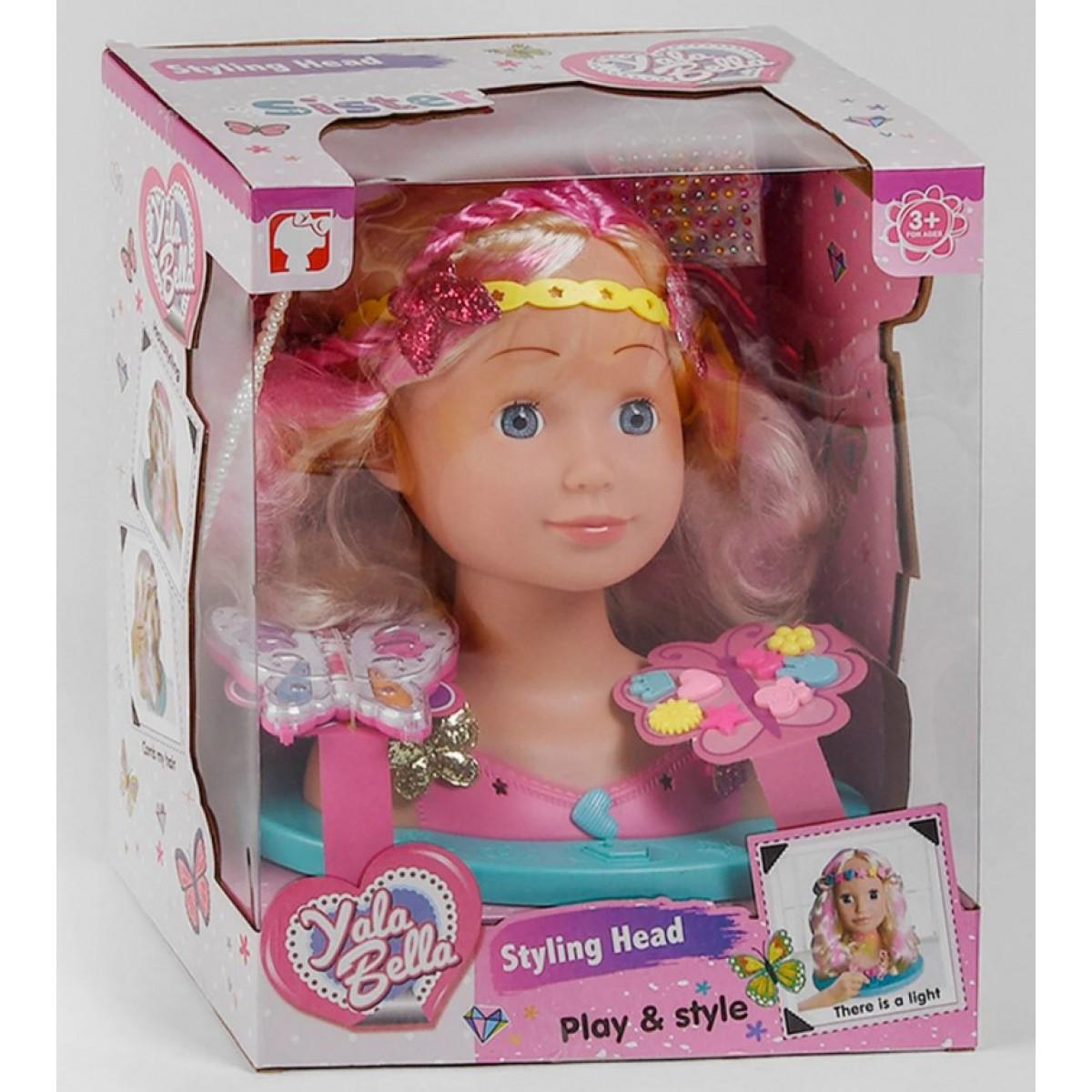 Кукла-манекен Bambi Голова для причесок с аксессуарами (YL888D)