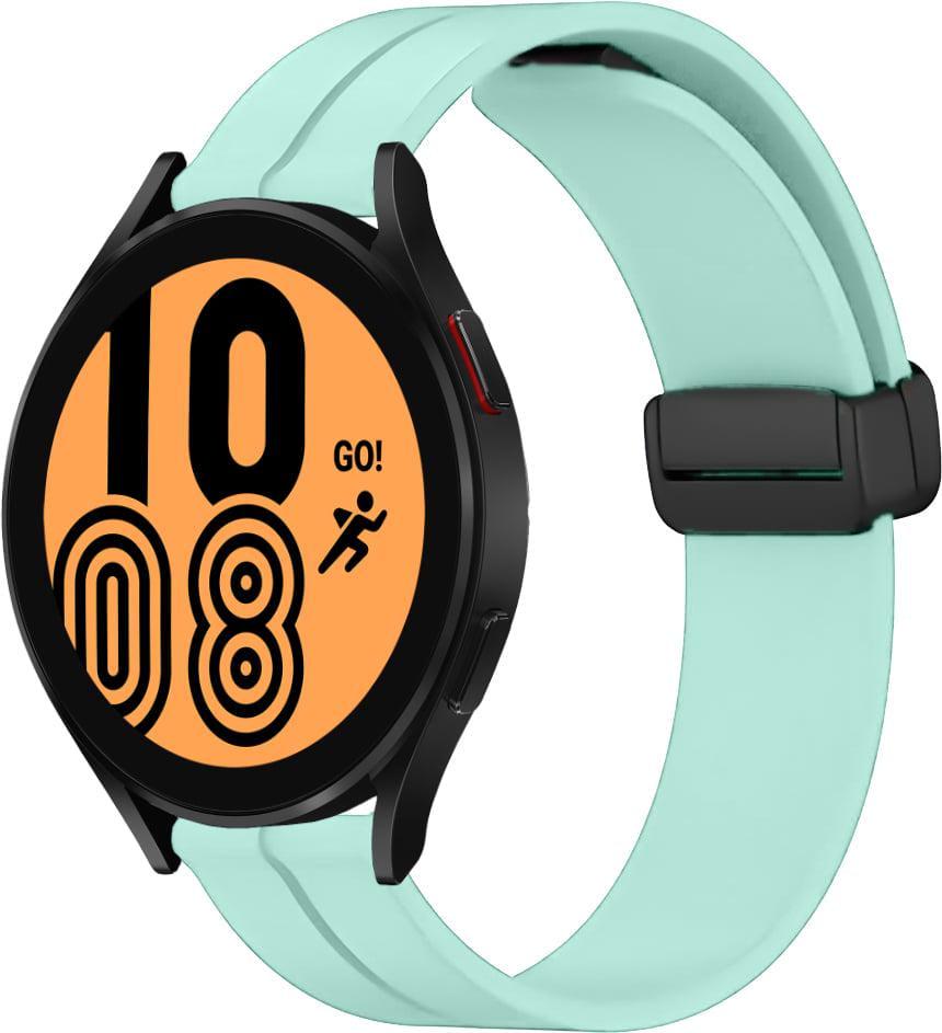Ремінець для смарт-годинників Rysta для Samsung Galaxy Watch4 44 мм Turquoise (41672-32)