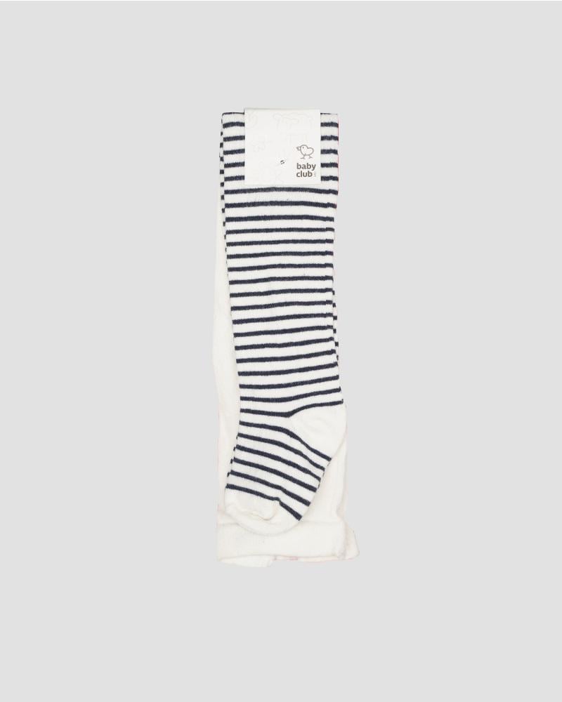 Колготки C&A 68-74 см смужка Молочний (794402028638)