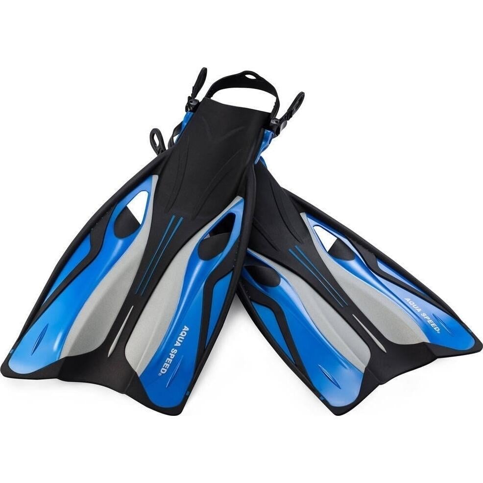 Ласты Aqua Speed SWIFT р. 41-45 Сине-черно-серый (707-11)