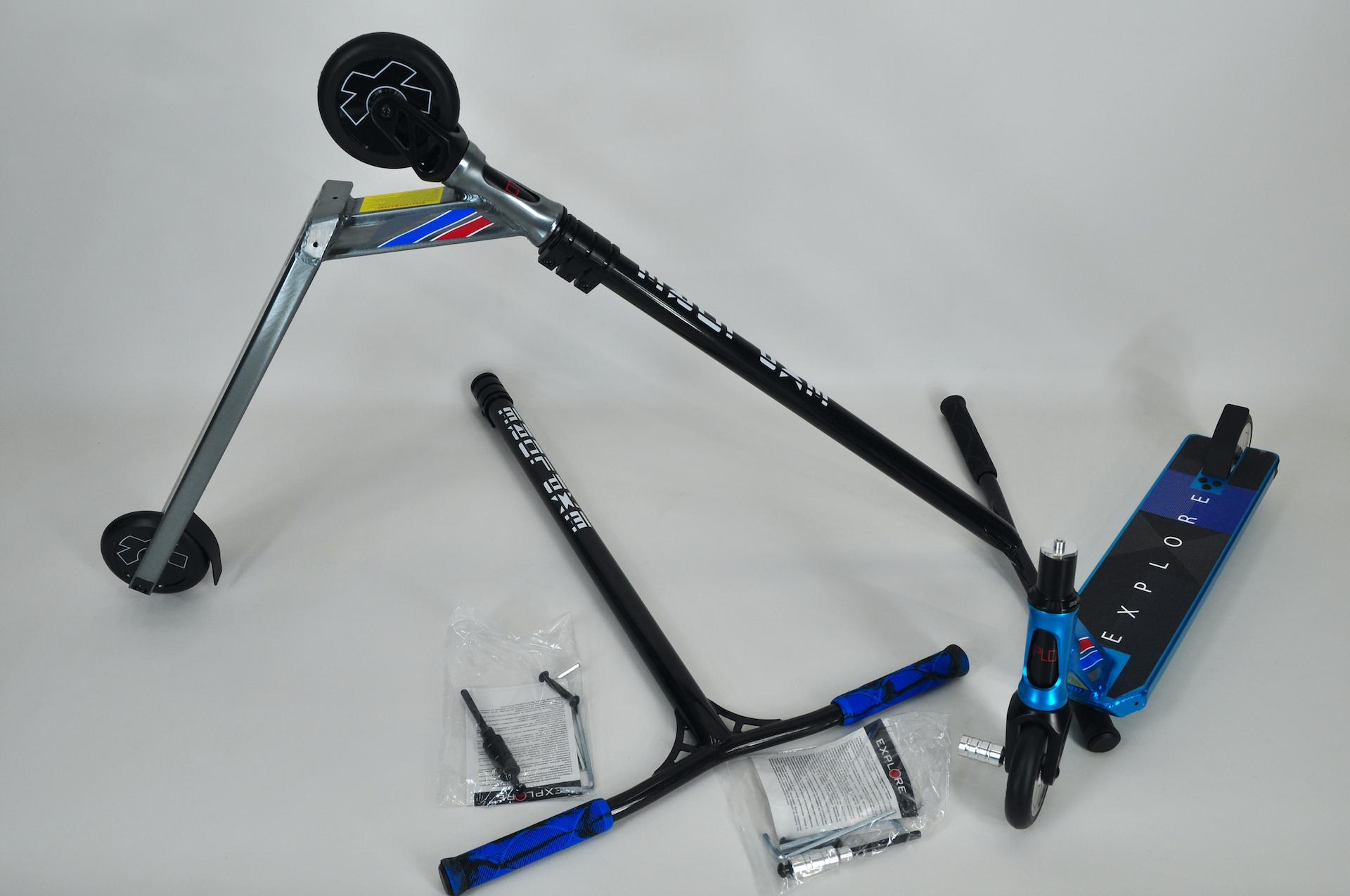 Самокат трюковий Explore Aston HIC + пеги Сірий - фото 15 Самокат трюковий Explore Aston HIC + пеги Сірий - фото 15