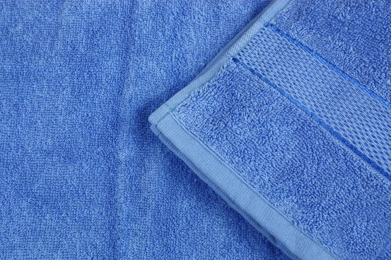 Рушник махровий БС0008 70х140 см Синій (137903) - фото 2 Рушник махровий БС0008 70х140 см Синій (137903) - фото 2