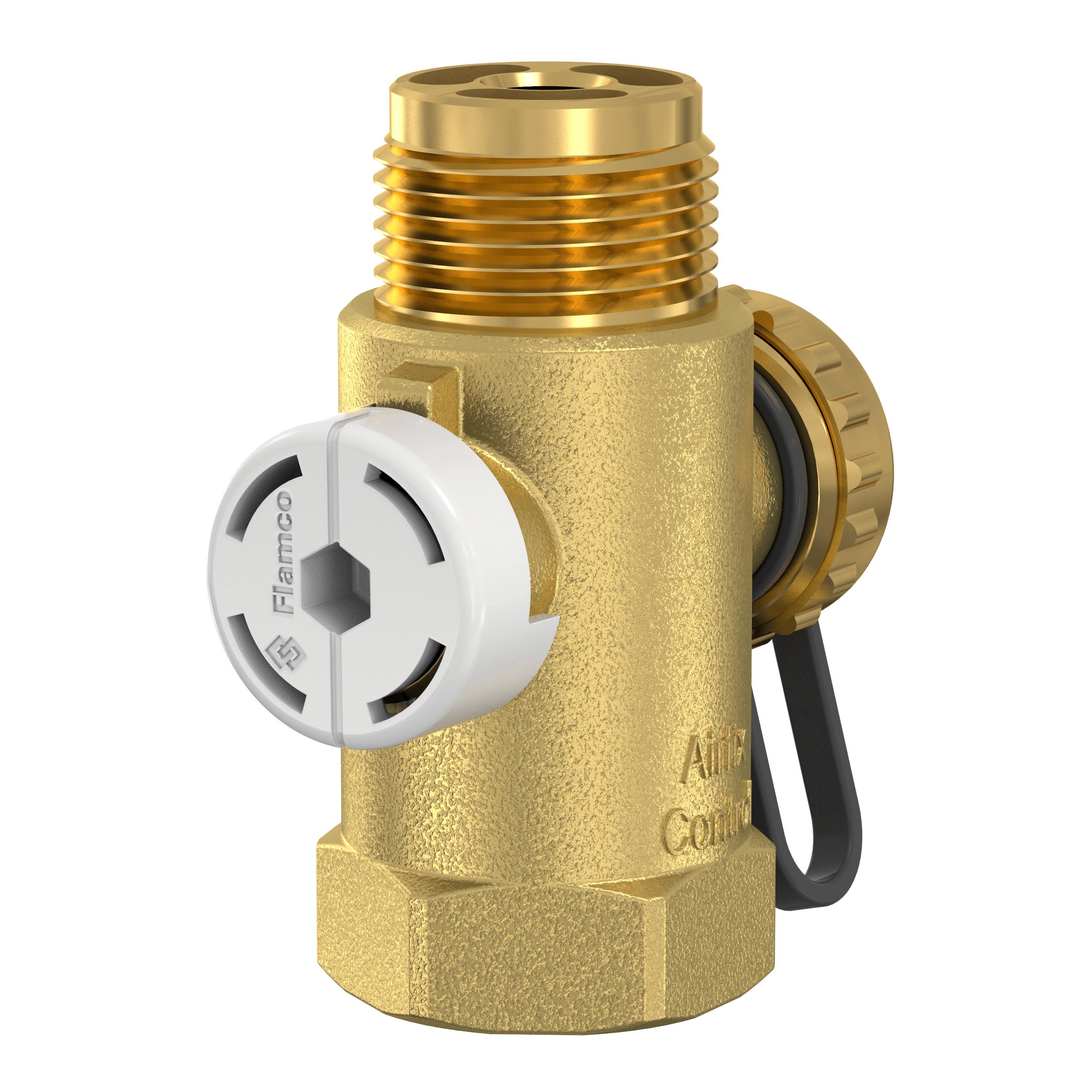 Комплект арматуры Flamco-Meibes Airfix Control 3/4" с MAG-вентилем для подключения расширительных баков Airfix A/D (28930)