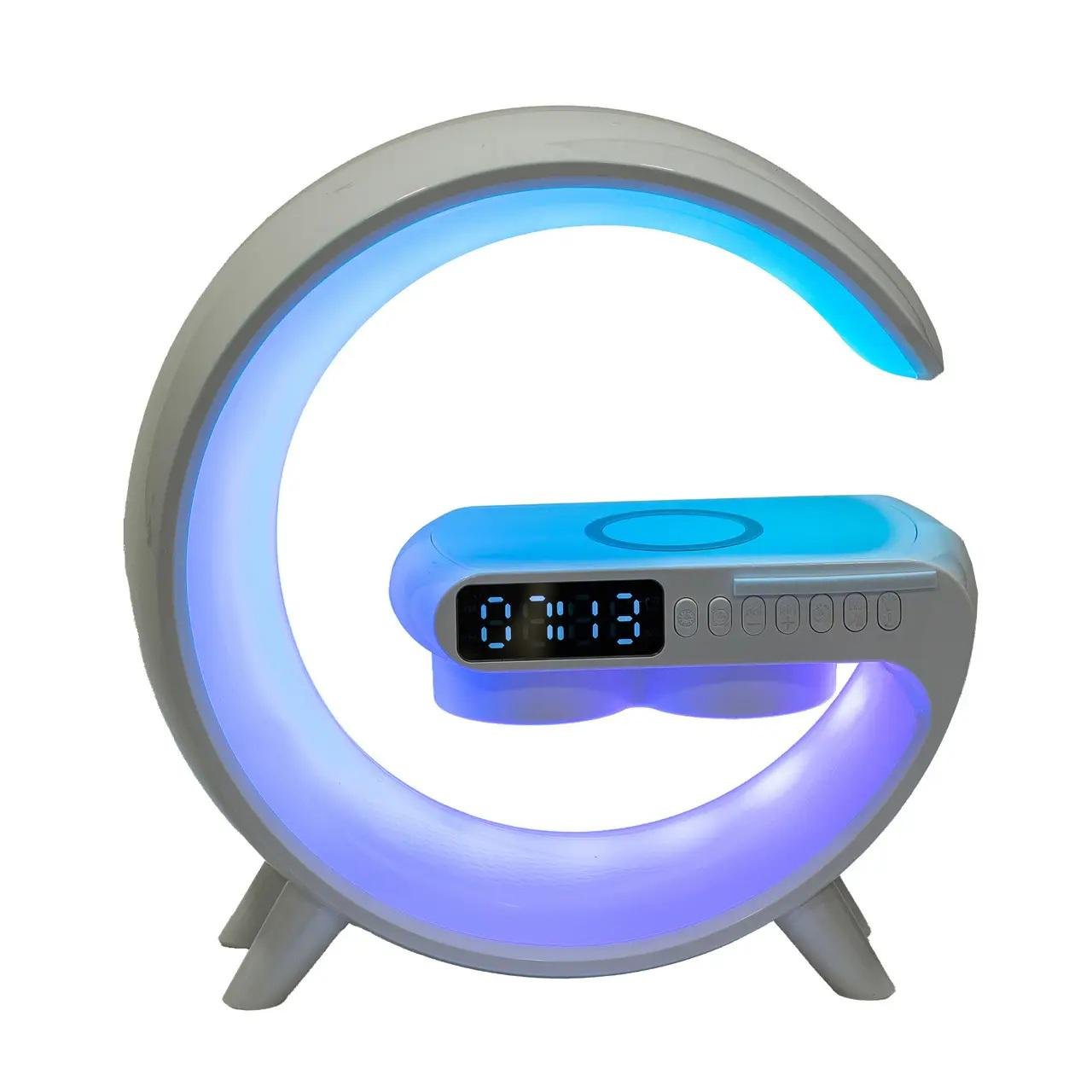 Нічник-колонка/проектор/зарядка G-Smart 15W White (a80c67b4)