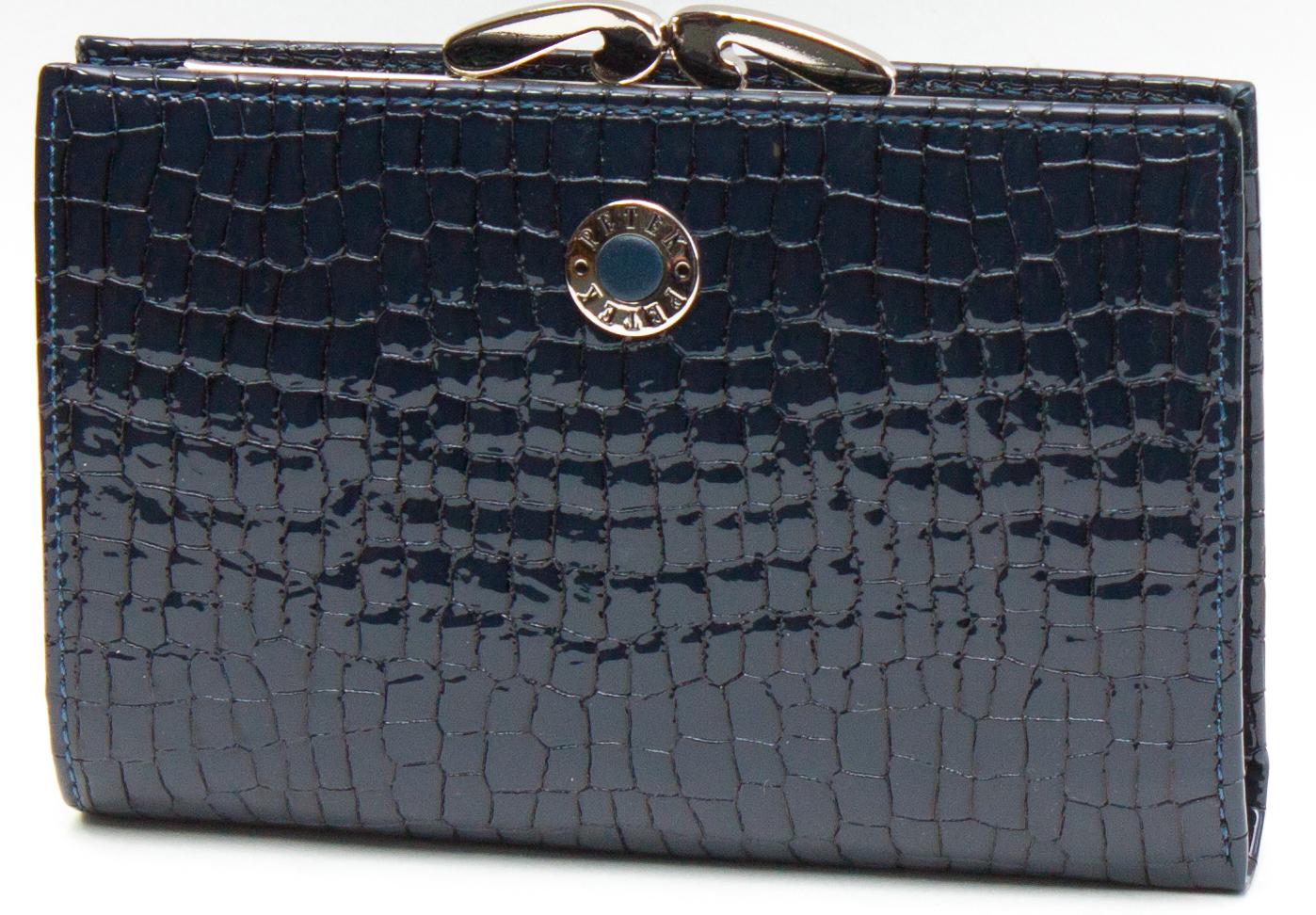 Кошелек женский Petek 370/1 кожаный Синий (370/1-091-08) Кошелек женский Petek 370/1 кожаный Синий (370/1-091-08)