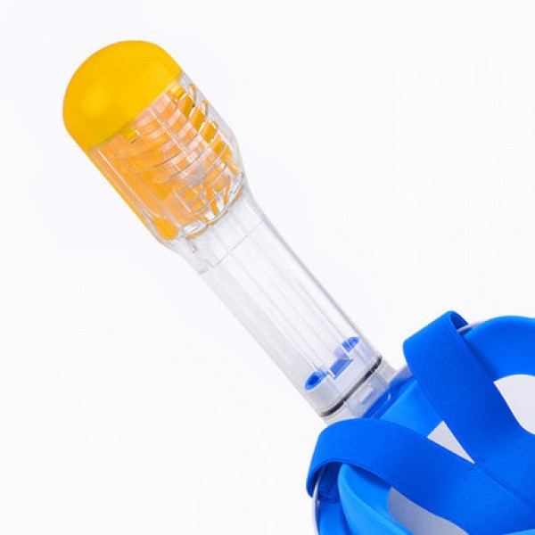 Маска для снорклинга с креплением для камеры S/M Синий - фото 4 Маска для снорклинга с креплением для камеры S/M Синий - фото 4