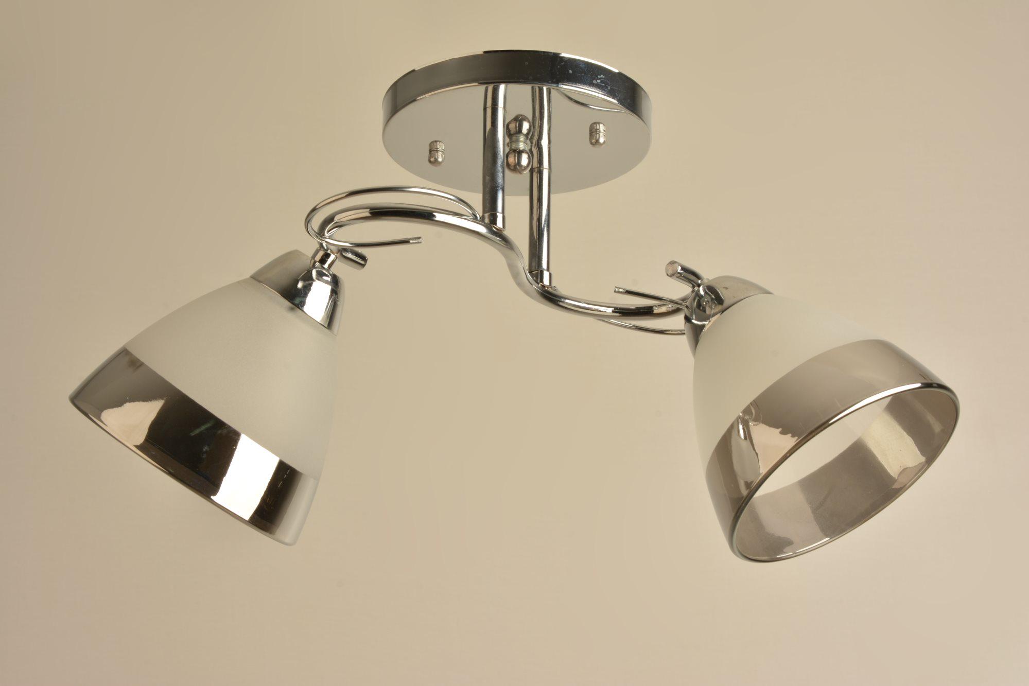 Люстра декоративная Sirius Л 8113/2 CR на 2 плафона