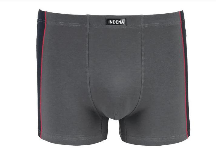 Мужские боксеры стрейчевые INDENA XL р. 46-48 2 шт. Темно-серый (81077)