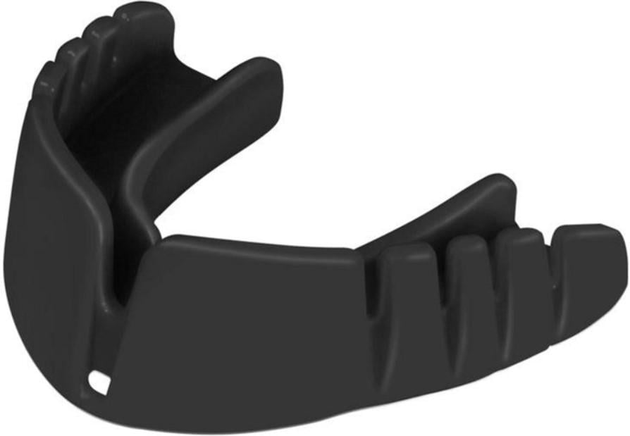 Капа Opro Junior Snap-Fit UFC до 11 лет мгновенная антибактериальная 002263001/002263002 Черная (6936116104975)