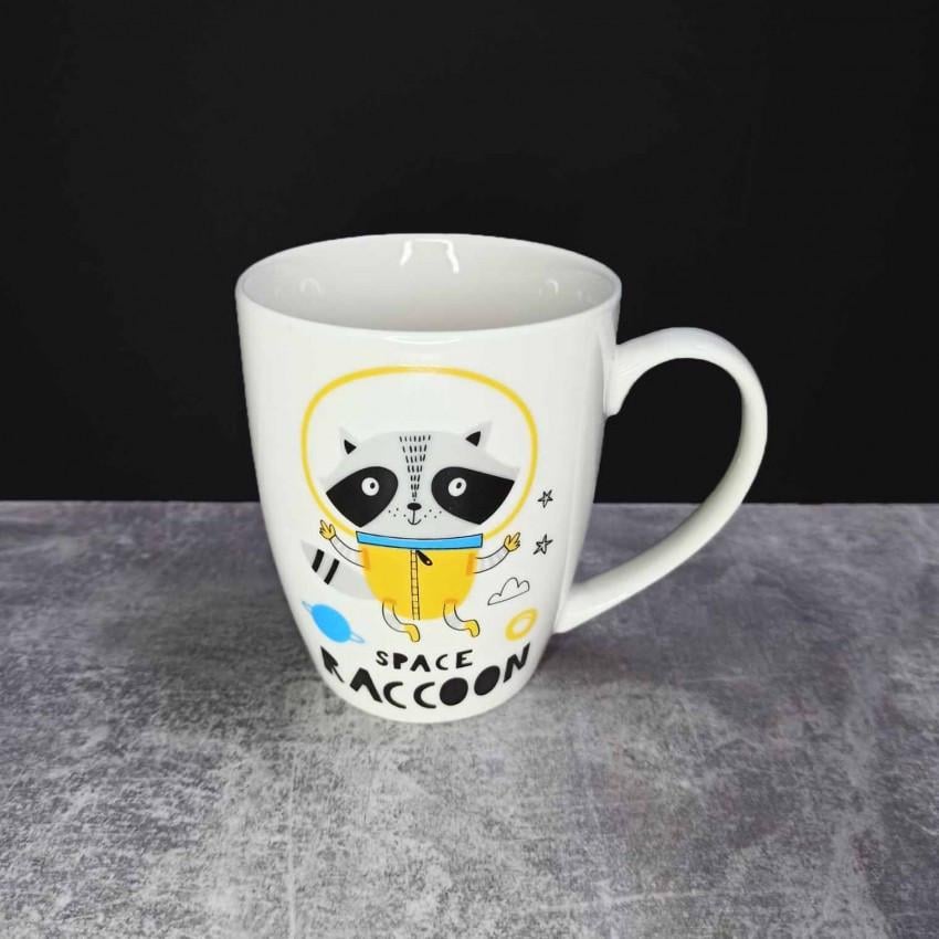 Чашка SNT Космо-друзья енот 350 мл (4160-36)
