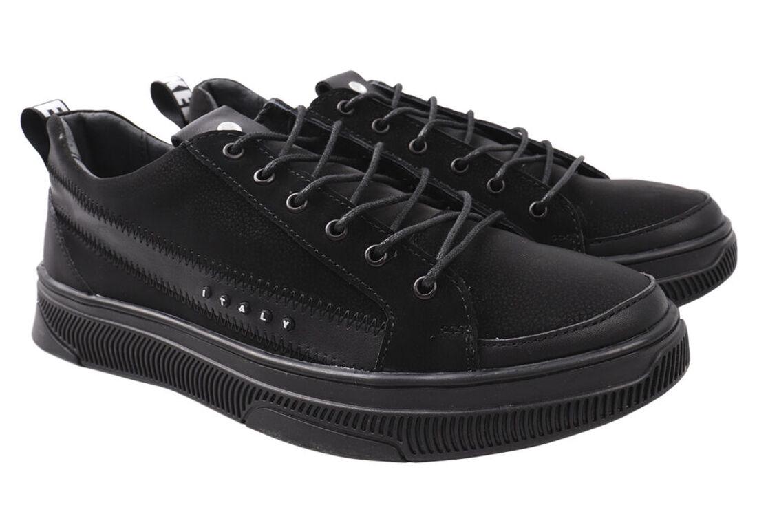 Туфли мужские Visazh осенние из кожи-нубука р. 40 Черный (159-20DTC)