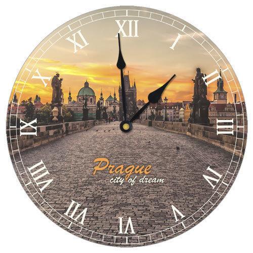 Часы настенные круглые Presentville 36 см (CHR K PRA001)