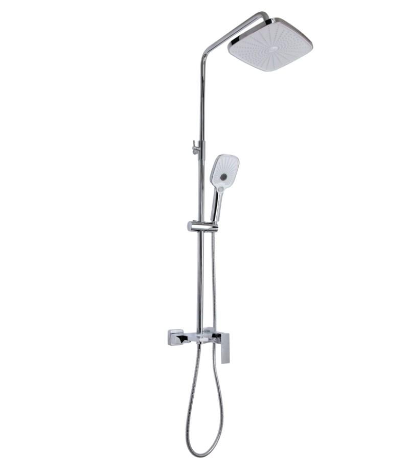 Душевая система универсальная Qtap Gemini с изливом Chrome (QTGEM111CRM45685)