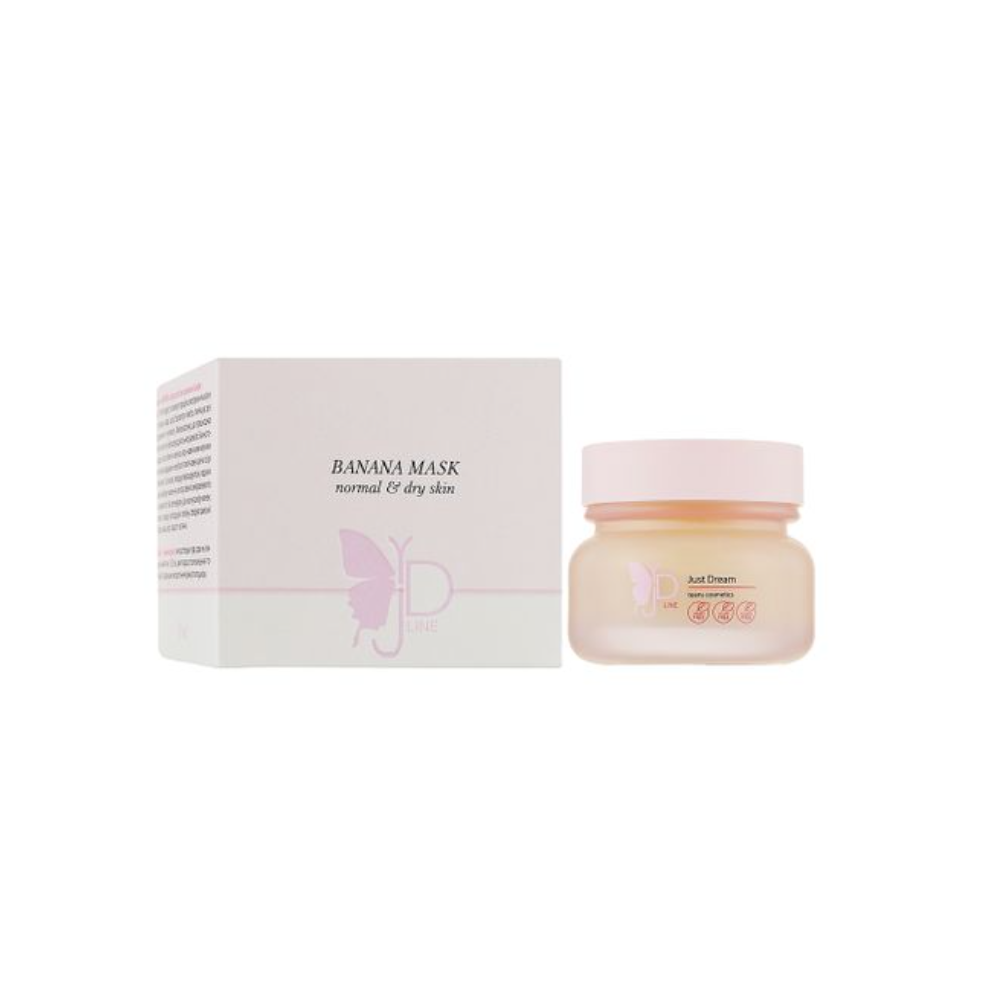 Маска для сухої та нормальної шкіри Just Dream teens cosmetics Bananas Mask Normal & Dry Skin 50 мл