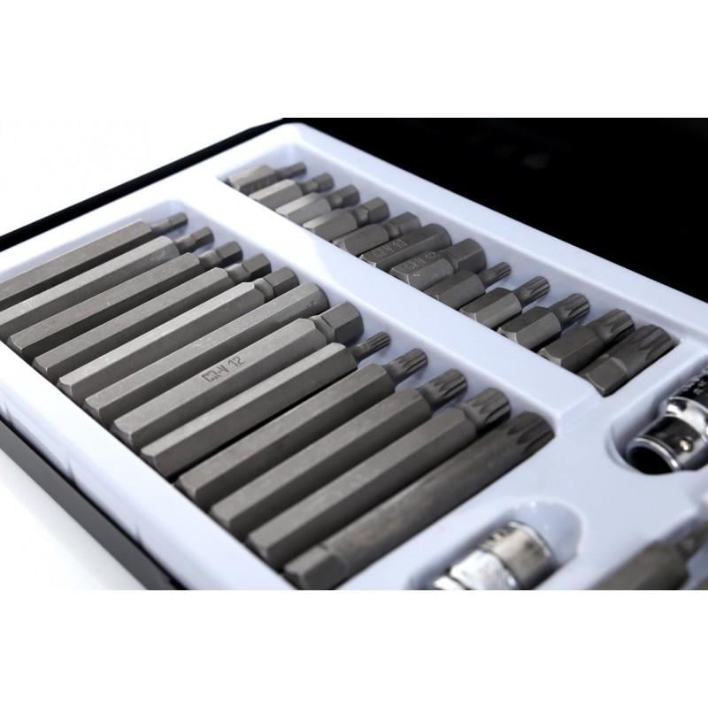 Набор бит TORX HEX SPLINE KD10220 40 шт. - фото 2 Набор бит TORX HEX SPLINE KD10220 40 шт. - фото 2