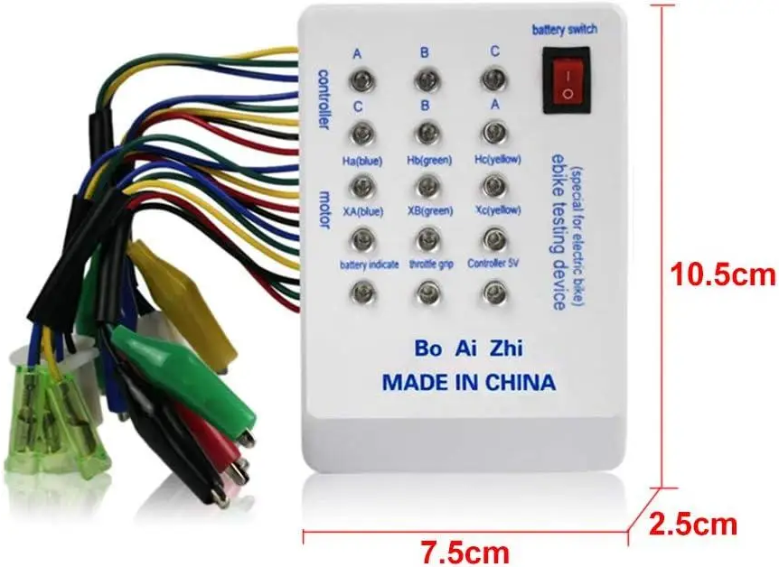 Тестер безщіткових двигунів 24/36/48/60/72 В - фото 2