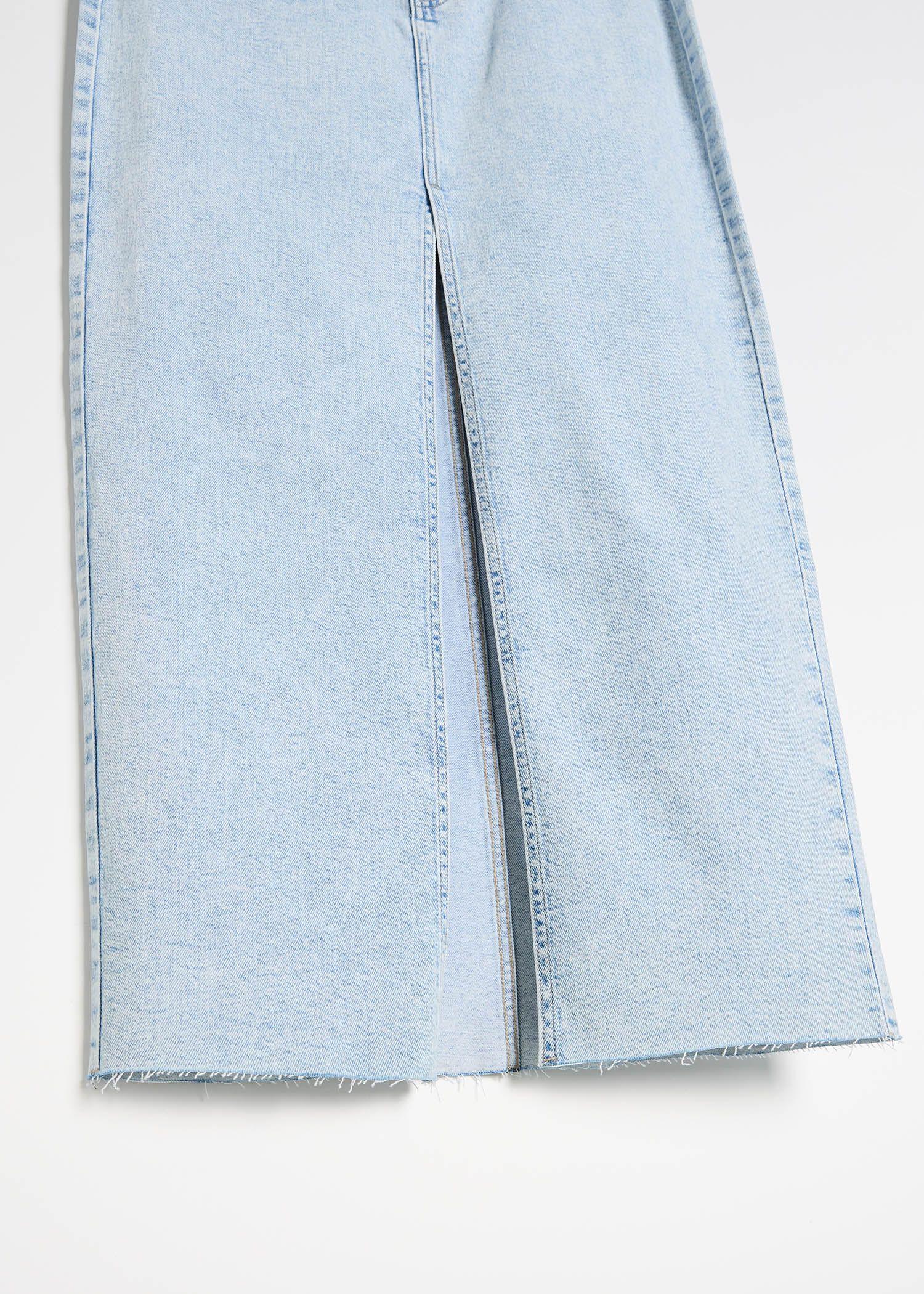 Юбка женская Diverse NIEBIULA джинсовая макси M Светло-голубой (5905384177483) - фото 6 Юбка женская Diverse NIEBIULA джинсовая макси M Светло-голубой (5905384177483) - фото 6