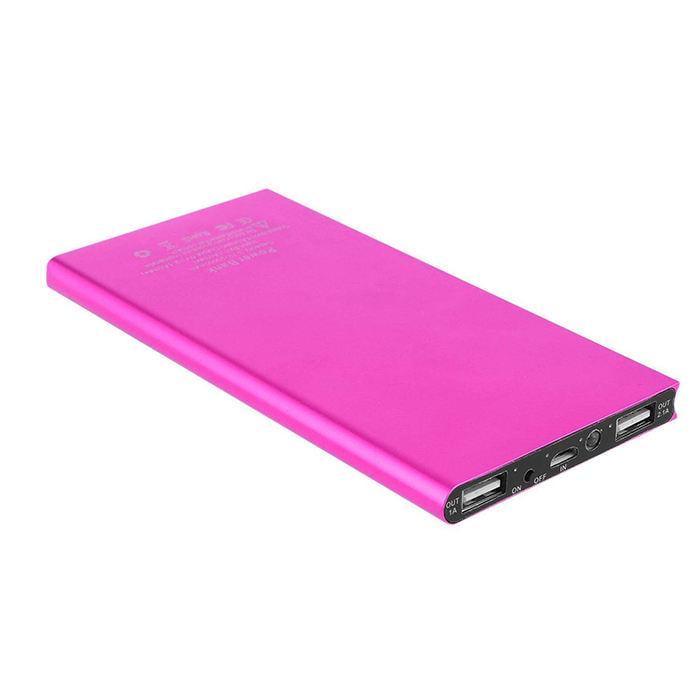 Повербанк 20000 mAh с фонариком LVR 018 Pink (17692) Повербанк 20000 mAh с фонариком LVR 018 Pink (17692)