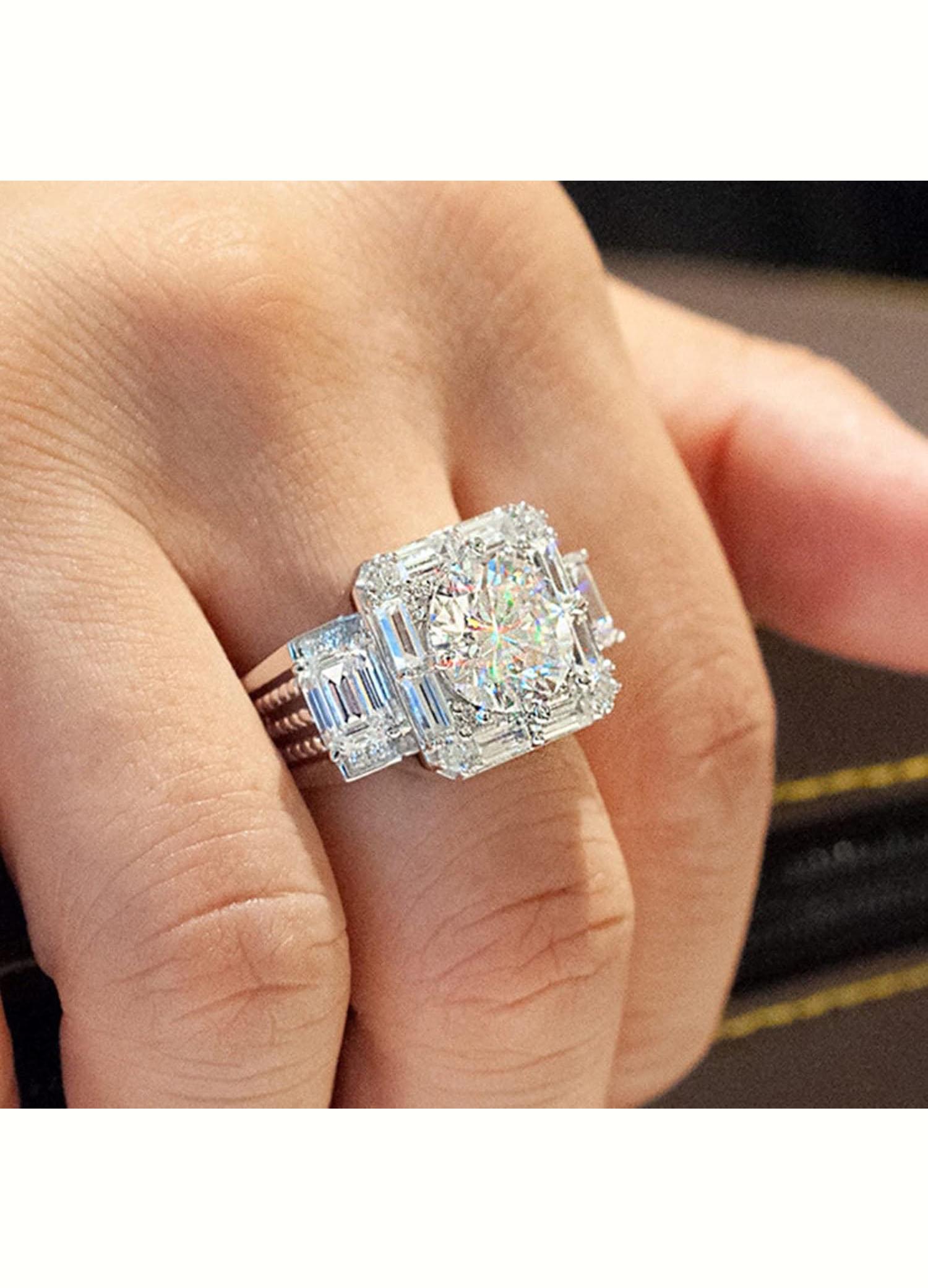 Кольцо Amazon x003k1l853 US10 Серебряный - фото 3 Кольцо Amazon x003k1l853 US10 Серебряный - фото 3