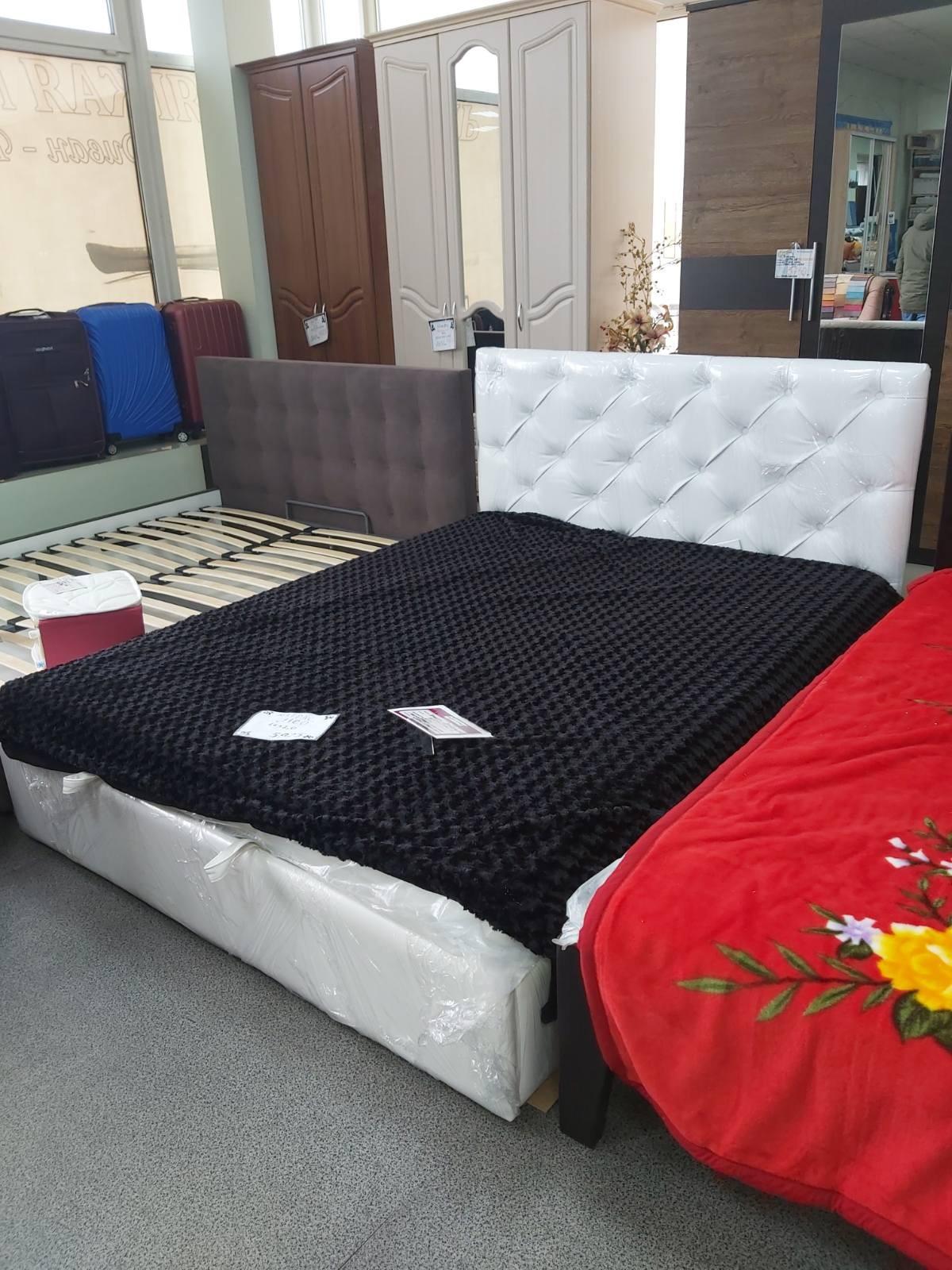 Ліжко SunriseDesign без підйомного механізму 180x190 см Сірий - фото 4