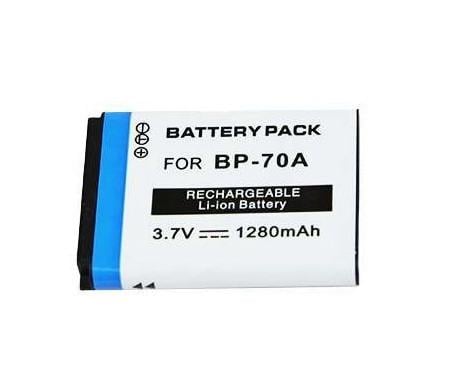 Акумулятор BP70A BP-70A BP-70EP EA-BP70A EA-BP70A SLB-70A для камер Samsung 1280 ma