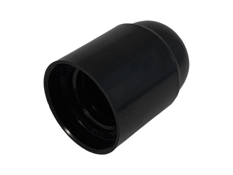 Патрон Е27 итальянский Lemanso LM2528 250V 4А бакелит черный