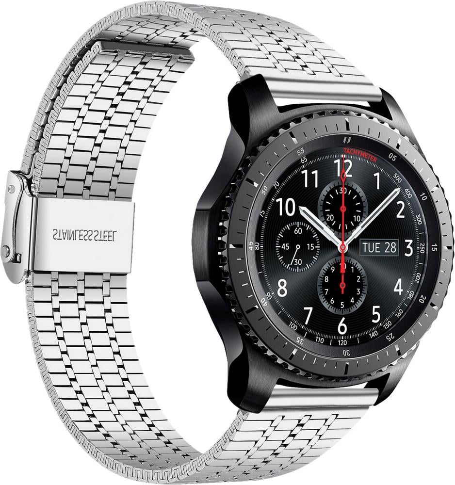 Браслет металлический Counic для Samsung Gear S3 Silver (34111-59)