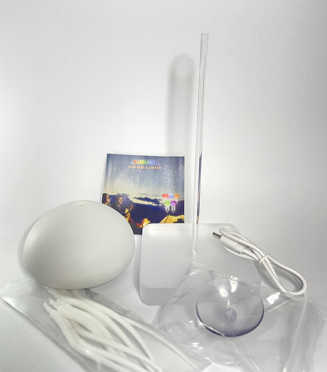 Нічник 3D Медуза з голосовим керуванням - фото 4 Нічник 3D Медуза з голосовим керуванням - фото 4