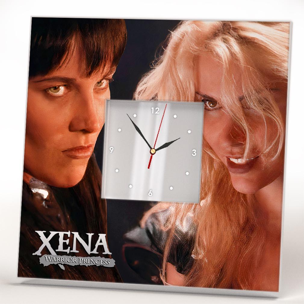 Часы "Сериал Зена: королева воинов" 260x260 мм (C04587) Часы "Сериал Зена: королева воинов" 260x260 мм (C04587)